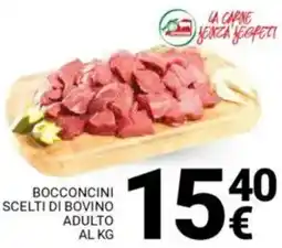 Supermercati Gulliver Bocconcini scelti di bovino adulto offerta