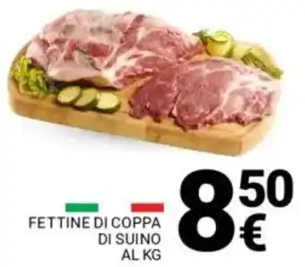 Supermercati Gulliver Fettine di coppa di suino offerta