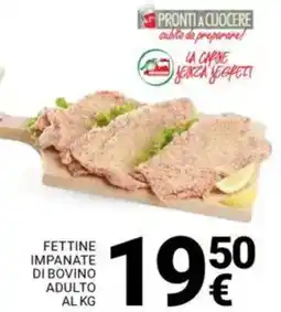Supermercati Gulliver Fettine impanate di bovino adulto offerta