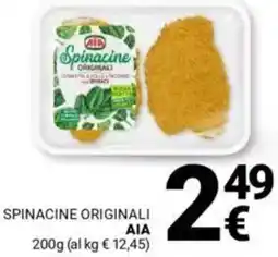 Supermercati Gulliver Spinacine originali AIA offerta