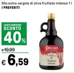 Iper La Grande Olio extra vergine di oliva fruttato intenso I PREFERITI offerta