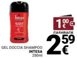 Supermercati Gulliver Gel doccia shampoo INTESA offerta