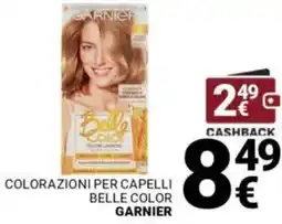 Supermercati Gulliver Colorazioni per capelli belle color GARNIER offerta