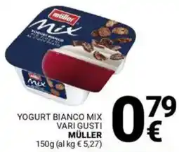 Supermercati Gulliver Yogurt bianco mix vari gusti MÜLLER offerta