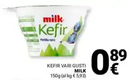 Supermercati Gulliver Kefir vari gusti MILK offerta