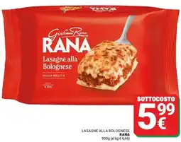 Supermercati Gulliver Lasagne alla bolognese RANA offerta