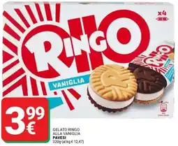 Supermercati Gulliver Gelato ringo alla vaniglia pavesi offerta