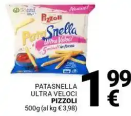 Supermercati Gulliver Patasnella ultra veloci PIZZOLI offerta