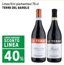 Iper La Grande Linea Vini piemontesi TERRE DEL BAROLO offerta