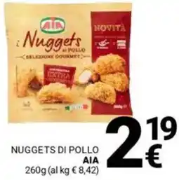 Supermercati Gulliver Nuggets di pollo AIA offerta