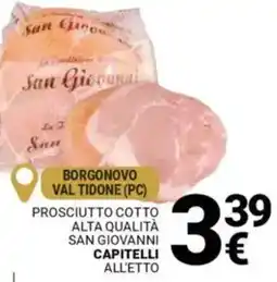 Supermercati Gulliver Prosciutto cotto alta qualità san giovanni capitelli offerta