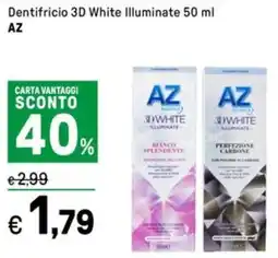 Iper La Grande Dentifricio 3D White Illuminate AZ offerta