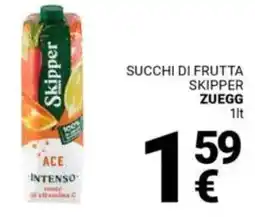 Supermercati Gulliver Succhi di frutta skipper ZUEGG offerta