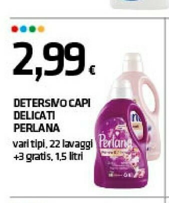 Superconti Detersivo lavatrice offerta