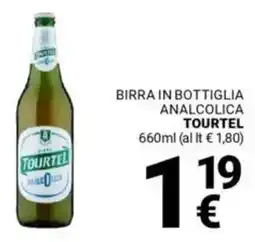 Supermercati Gulliver Birra in bottiglia analcolica TOURTEL offerta