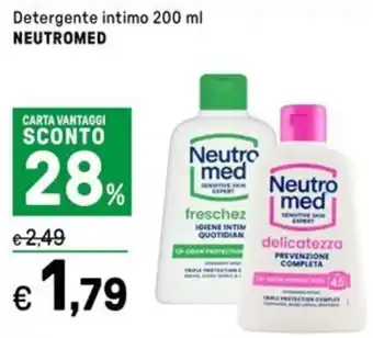 Iper La Grande Detergente intimo NEUTROMED offerta