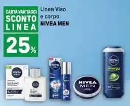 Iper La Grande Linea Viso e corpo NIVEA MEN offerta