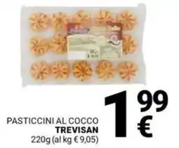 Supermercati Gulliver Pasticcini al cocco TREVISAN offerta