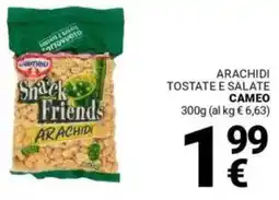 Supermercati Gulliver Arachidi tostate e salate CAMEO offerta