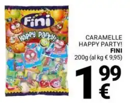 Supermercati Gulliver Caramelle happy party! FINI offerta