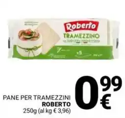 Supermercati Gulliver Pane per tramezzini ROBERTO offerta