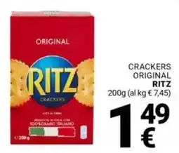 Supermercati Gulliver Crackers original RITZ offerta