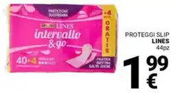 Supermercati Gulliver Proteggi slip LINES 44pz offerta