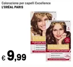 Iper La Grande Colorazione per capelli Excellence L'ORÉAL PARIS offerta