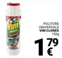 Supermercati Gulliver Pulitore universale VIM CLOREX offerta