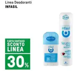 Iper La Grande Linea Deodoranti INFASIL offerta