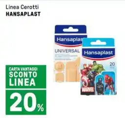 Iper La Grande Linea Cerotti HANSAPLAST offerta