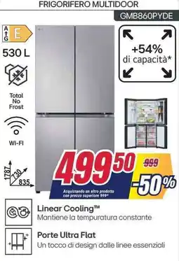 Trony LG FRIGORIFERO MULTIDOOR GMB860PYDE offerta