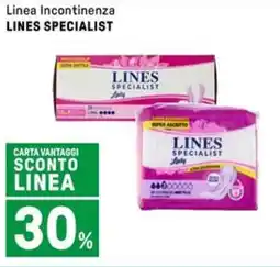 Iper La Grande Linea Incontinenza LINES SPECIALIST offerta