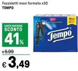 Iper La Grande Fazzoletti maxi formato TEMPO offerta