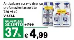 Iper La Grande Anticalcare spray o ricarica profumazioni assortite VIAKAL offerta