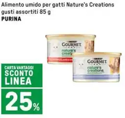 Iper La Grande Alimento umido per gatti Nature's Creations PURINA offerta