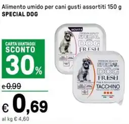 Iper La Grande Alimento umido per cani gusti assortiti SPECIAL DOG offerta