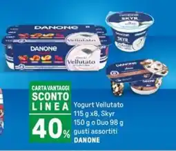 Iper La Grande Yogurt Vellutato DANONE offerta