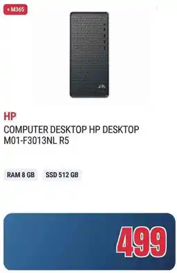 Trony COMPUTER DESKTOP HP DESKTOP M01-F3013NL R5 offerta