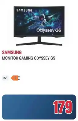 Trony SAMSUNG Monitor gaming odyssey G5 offerta