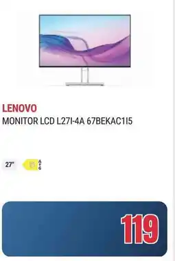 Trony LENOVO MONITOR LCD L271-4A 67BEKAC115 offerta