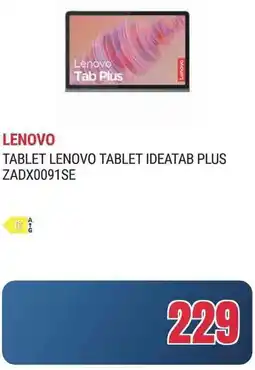 Trony TABLET LENOVO TABLET IDEATAB PLUS ZADX0091SE offerta