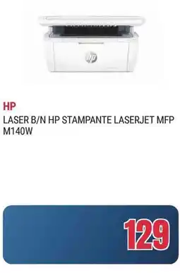 Trony HP LASER B/N HP STAMPANTE LASERJET MFP M140W offerta