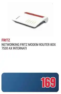 Trony NETWORKING FRITZ MODEM ROUTER BOX 7530 AX INTERNATI offerta