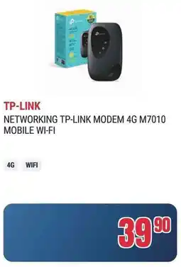 Trony NETWORKING TP-LINK MODEM 4G M7010 MOBILE WI-FI offerta