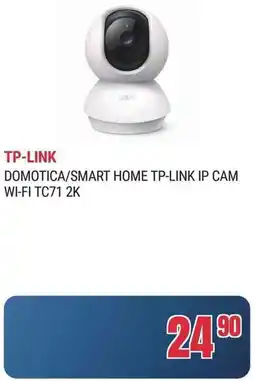 Trony DOMOTICA/SMART HOME TP-LINK IP CAM WI-FI TC71 2K offerta