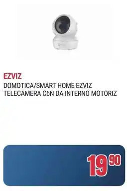 Trony DOMOTICA/SMART HOME EZVIZ TELECAMERA C6N DA INTERNO MOTORIZ offerta