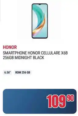 Trony HONOR Smartphone cellulare X6B 256GB midnight black offerta
