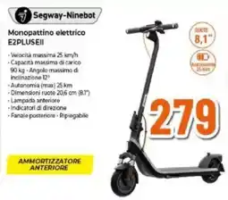 Expert Segway-Ninebot Monopattino elettrico E2PLUSEII offerta