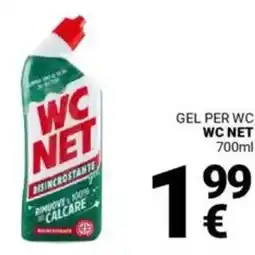 Supermercati Gulliver Gel per wc WC NET offerta